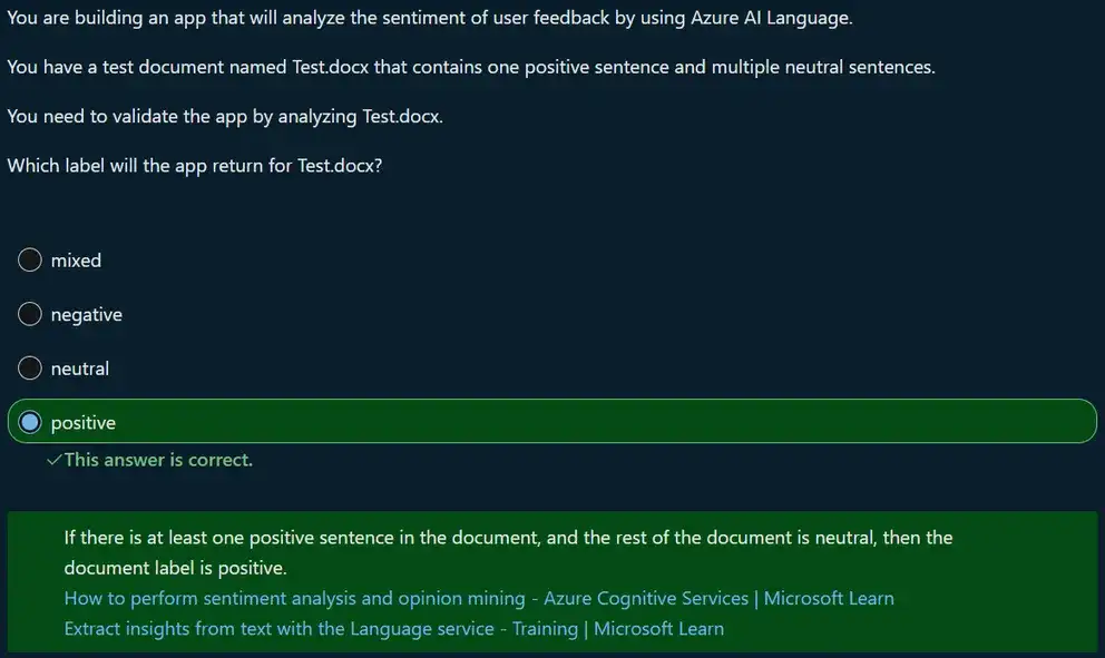 Understand Sentiment Thresholds